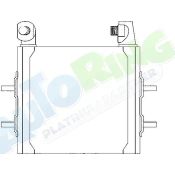 Chladič motoru Chladič oleje RENAULT 19 (53) 1988-1996 LP.0000.2191.63-219163 - DOPRAVA ZDARMA