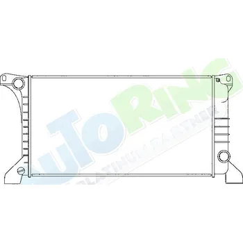 Chladič motoru Chladič vody FORD Transit (VE64) 1991-04.94 LP.0000.1840.52-184052 - DOPRAVA ZDARMA
