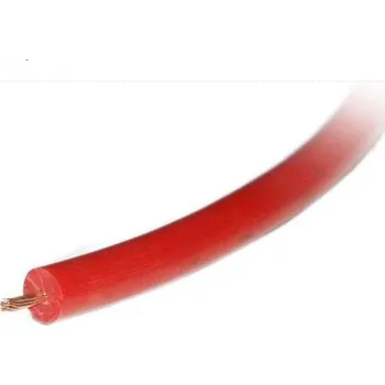 Auto elektroinstalace Zapalovací kabel ke svíčce Cu červený PVC 7 mm (Kabel ke svíčkám CU 7mm červený)