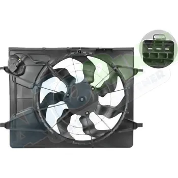 Ventilátor topení a klimatizace Ventilátor s krytem / úchytem - sahara HYUNDAI Elantra (HD) od 09.06-07.10 LP.0000.2521.97-252197 - DOPRAVA ZDARMA