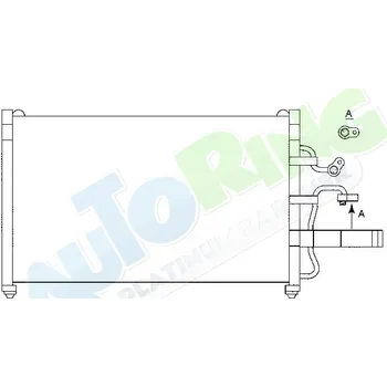 Výparník klimatizace Chladič klimatizace DAEWOO Leganza (KLAV,V100) 1996-2003 LP.0000.1511.70-151170 - DOPRAVA ZDARMA