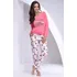 Dámské pyžamo Taro Dámské pyžamo Sara růžové, XL
