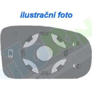 Auto zrcátko Sklo zrcátka vnějšího PEUGEOT Boxer (250) 08.06-09.14 LA.0000.8456.59-21487 - DOPRAVA ZDARMA