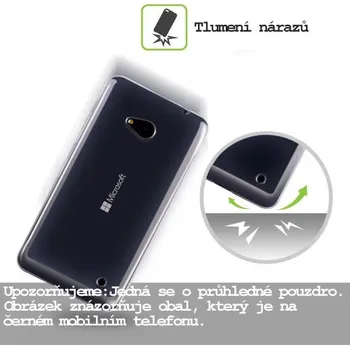 Pouzdro na mobilní telefon (Disc)Silikonový obal Microsoft Lumia 535 / Lumia 535 DUAL průhledný vzor matný (Kryt, pouzdro gelové HEAD CASE na mobil Microsoft Lumia 535 / Lumia 535 DUAL matný průhledný vzor)