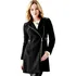 Dámský kabát Guess kabát Faux-Leather Mixed 