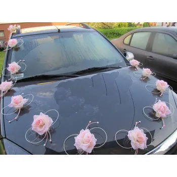 Svatební dekorace Dekorace na auto A37