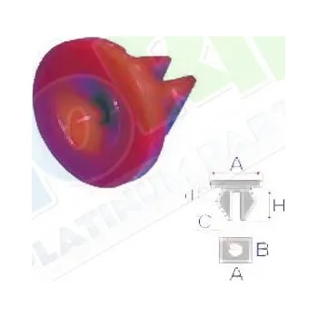 Oprava karosérie Úchyt FORD Escort 1995-1999 LP.0000.0953.11-95761 - DOPRAVA ZDARMA