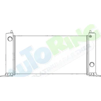 Chladič motoru Chladič vody FIAT Stilo (192) 2001-2007 LP.0000.1620.08-162008 - DOPRAVA ZDARMA