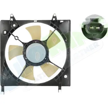 Ventilátor topení a klimatizace Ventilátor s krytem / úchytem - sahara MITSUBISHI Galant 05.04-07.12 LP.0000.2556.65-255665 - DOPRAVA ZDARMA