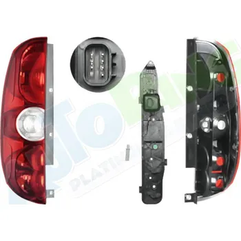 Zadní světlomet Zadní světlo FIAT Doblo (152,263) od 2010 LA.0000.8488.76-3106 - DOPRAVA ZDARMA
