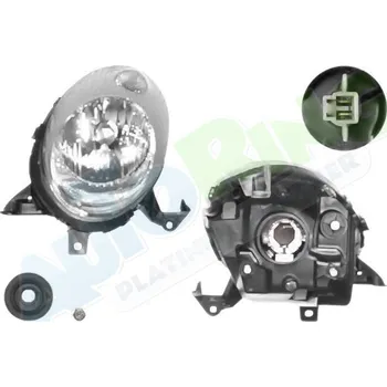 Přední světlomet Hlavní světlomet NISSAN Micra (K12) 2003-10.10 LA.0000.8622.58-52285 - DOPRAVA ZDARMA