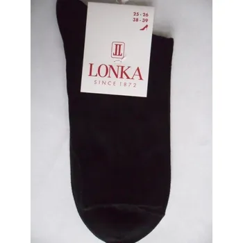 Dámské ponožky Lonka dámské ponožky Vanda bílá 41-42(27-28) (dámské ponožky z mercerované bavlny)