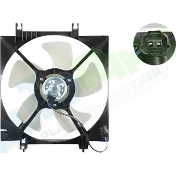 Ventilátor topení a klimatizace Ventilátor s krytem / úchytem - sahara SUBARU Legacy (BL,BP,BPS) 08.03-03.09 LP.0000.2530.52-253052 - DOPRAVA ZDARMA