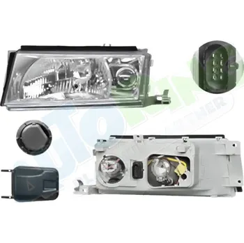 Přední světlomet Hlavní světlomet SKODA Octavia (1U2/1U5) limuzína i kombi 2001-2011 LA.0000.8698.14-55810 - DOPRAVA ZDARMA