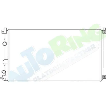 Chladič motoru Chladič vody NISSAN Interstar (X70) 07.02-2004 LP.0000.1618.55-161855 - DOPRAVA ZDARMA