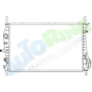 Chladič motoru Chladič vody FORD Mondeo (B4Y,B5Y,BWY) 2001-2007 LP.0000.1779.28-177928 - DOPRAVA ZDARMA