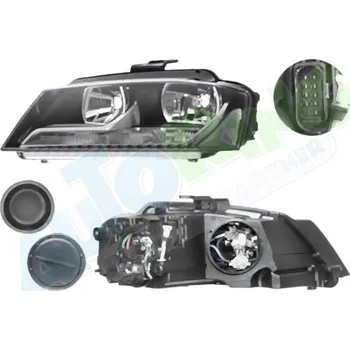 Přední světlomet Hlavní světlomet AUDI A3 (8P) 05.08-2013 LA.0000.8410.80-54870 - DOPRAVA ZDARMA