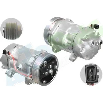 Kompresor klimatizace Kompresor klimatizace VOLKSWAGEN Transporter (T4) 06.90-02.03 LP.0000.2448.27-244827 - DOPRAVA ZDARMA