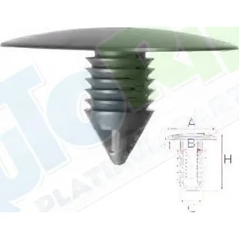 Oprava karosérie Úchytka RENAULT Clio 2 (B0,1,2) 08.98-05.01 LA.0000.8664.30-100813 - DOPRAVA ZDARMA