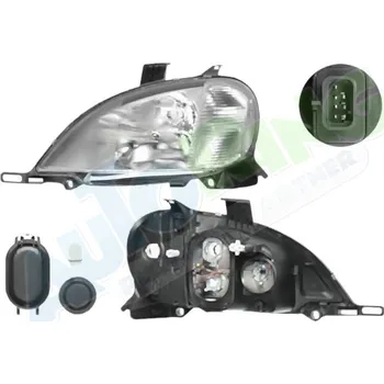 Přední světlomet Hlavní světlomet MERCEDES ML Class (W163) 1998-06.05 LA.0000.8585.61-52864 - DOPRAVA ZDARMA