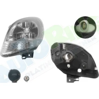 Přední světlomet Hlavní světlomet RENAULT Kangoo (KC,FC) 1998-2003 LA.0000.8668.88-53735 - DOPRAVA ZDARMA