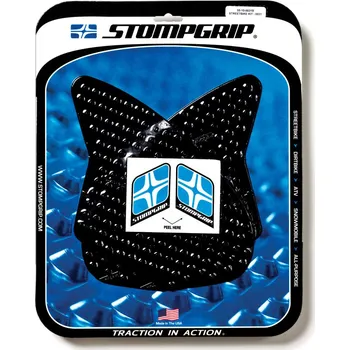 Polep vozidla Protiskluzové a ochranné polepy nádrže STOMPGRIP - 05-06 KAWASAKI ZX6/RR - pár Barva: černá
