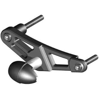 Kryt motoru GB RACING UK Ochranný slider rámu (levý) GB Racing - TRIUMPH "design" Bullet - STREET