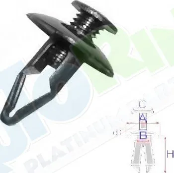 Auto-moto Úchytka MAZDA 626 (GE) 1992-1996 LA.0000.8565.94-96290 - DOPRAVA ZDARMA