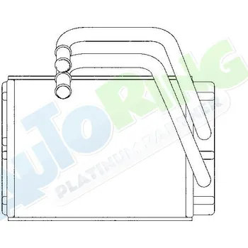 Výměník tepla Radiátor topení HYUNDAI Sonata (EU4) 2002-2005 LP.0000.1977.42-203929 - DOPRAVA ZDARMA