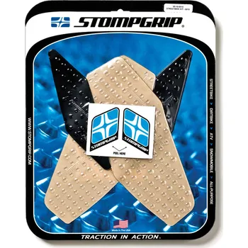 Polep vozidla Protiskluzové a ochranné polepy nádrže STOMPGRIP - 08-16 YAMAHA YZF-R6 - pár Barva: transparentní