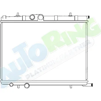 Chladič motoru Chladič vody CITROEN Xsara Picasso (N68) 1999-2011 LP.0000.1687.54-168754 - DOPRAVA ZDARMA
