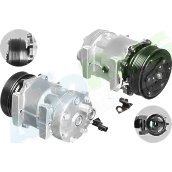 Kompresor klimatizace Kompresor klimatizace MITSUBISHI Carisma (DA0) 1995-09.00 LP.0000.2449.75-245364 - DOPRAVA ZDARMA