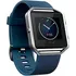 Chytré hodinky Fitbit Blaze modré/stříbrné