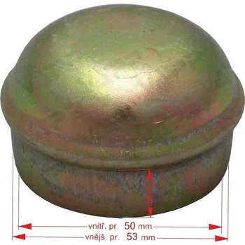 Přívěs Krytka náboje kola Z201 8" (pr. 50/53 mm) (Krytka náboje Sportjacht (pr. 50/53 mm))