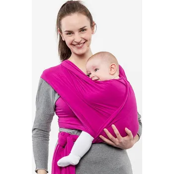 Šátek na nošení dítěte Liliputi elastický šátek růžový Fuchsia
