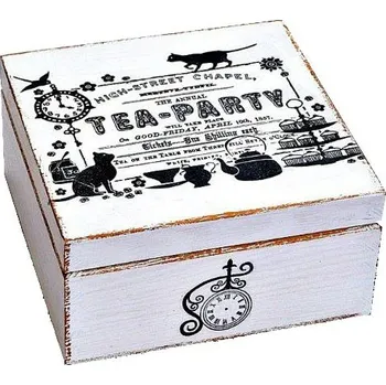 Šperkovnice Veronika Netolická Krabička 4P - čajová párty