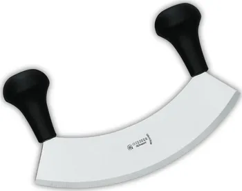 Kuchyňský nůž Giesser Messer GM-828822 kolébkový nůž černý 22 cm