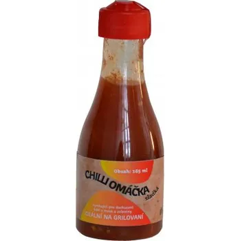 Omáčka CHILLI OMÁČKA SLADKÁ MÍRNĚ PÁLIVÁ 165 ML