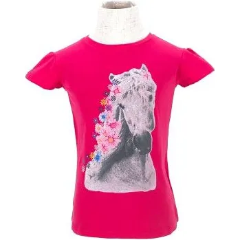 Dívčí tričko Dívčí tričko Wolf růžové vel.110
