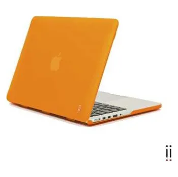 pouzdro na notebook Aiino Custodia - pevný obal pro Apple MacBook Retina 13" A1502 ( late 2012-2015) oranžový