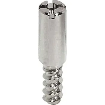 Zamykací čep třícestného zámku se závitem do dřeva, excentrický