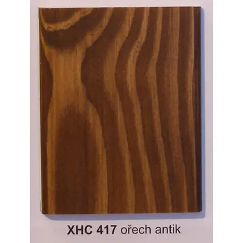 Lak na dřevo XHC 617 lazura tenkovrstvá, ořech antik, vodouředitelná