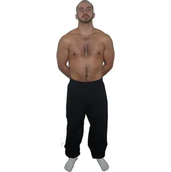 IPPON KALHOTY KUNG-FU NOHAVICE S ÚPLETEM Barva: Černá, Velikost: 120