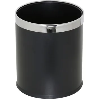 Odpadkový koš Jednostěnný odpadkový koš - Černý - poslední kusy