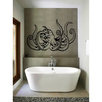 Samolepící dekorace Samolepka na zeď Chobotnice (dekorace na zeď)