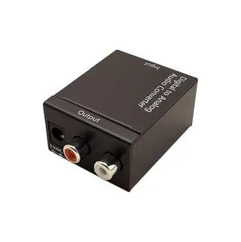 Audio redukce OEM S/PDIF -> analog (Toslink + Cinch -> 2x Cinch), audio konvertor, redukce, Cinch