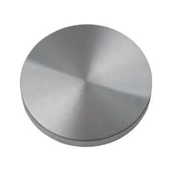 Pár rozet FAB AHW550, slepá, kulatá, nerez