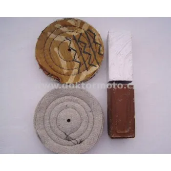 Sada leštící B150 -White max, Brown max