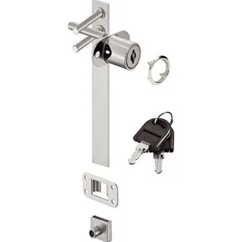 Nábytkové kování Nábytkový centrální zámek HAFELE se zamykací tyčí 600mm (234.99.240)