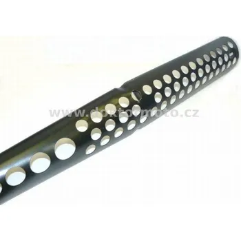 Výfuk pro motocykl Kryt výfuku černý, Simson S 51 Enduro